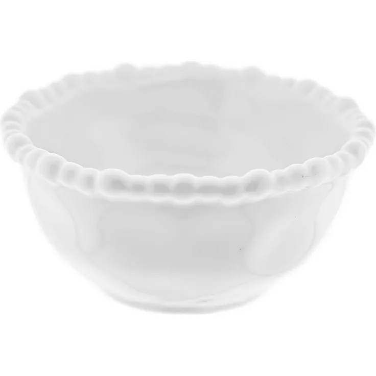 Pearly 6er-Set Dipschalen aus hochwertigem Porzellan - 8 x 4 cm