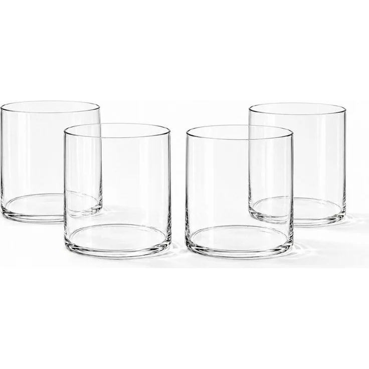 Zoha Glas Trinkgläser Set, Wasserglas BPA-frei, Wasser & Saft, spülmaschinenfest, 4-tlg, 4-teilig, 8-teilig, 12-teilig – Bild 1