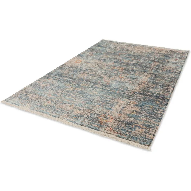 SCHÖNER WOHNEN-Kollektion Teppich Mystik 194, rechteckig, Höhe: 7 mm, Vintage Look, weiche Oberfläche, Wohnzimmer