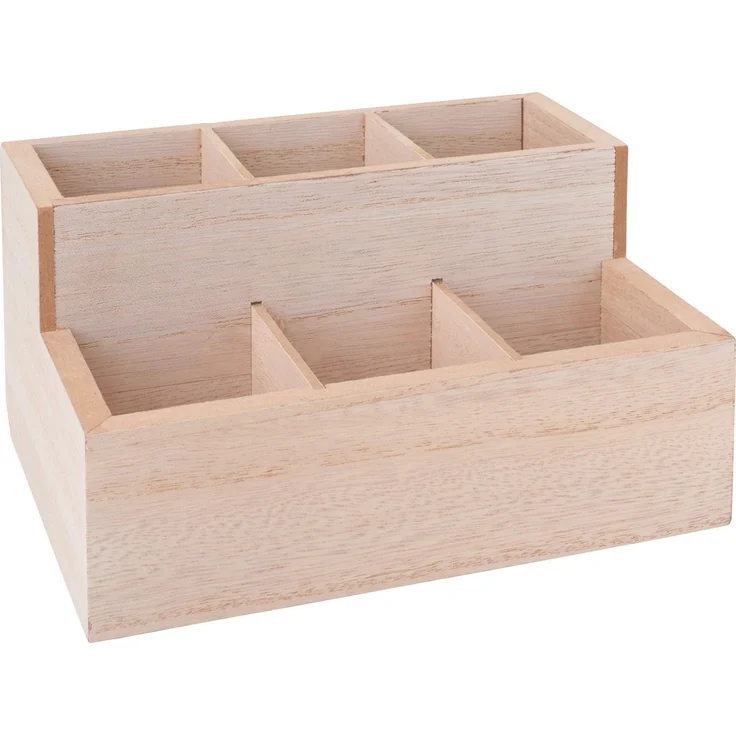VBS Organizer Utensilien-Box, mit 6 Fächern – Bild 1