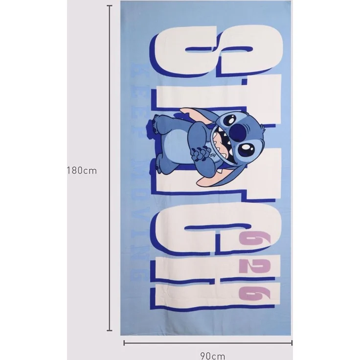 Disney Lilo und Stitch Polyester Strandtuch 90 × 180 cm 250 gsm – Bild 4