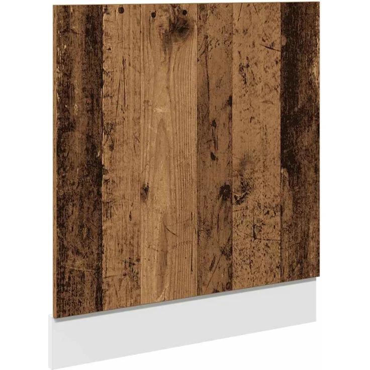 vidaXL Geschirrspülerblende Altholz-Optik 60x1,5x67 cm Holzwerkstoff 856134 – Bild 2