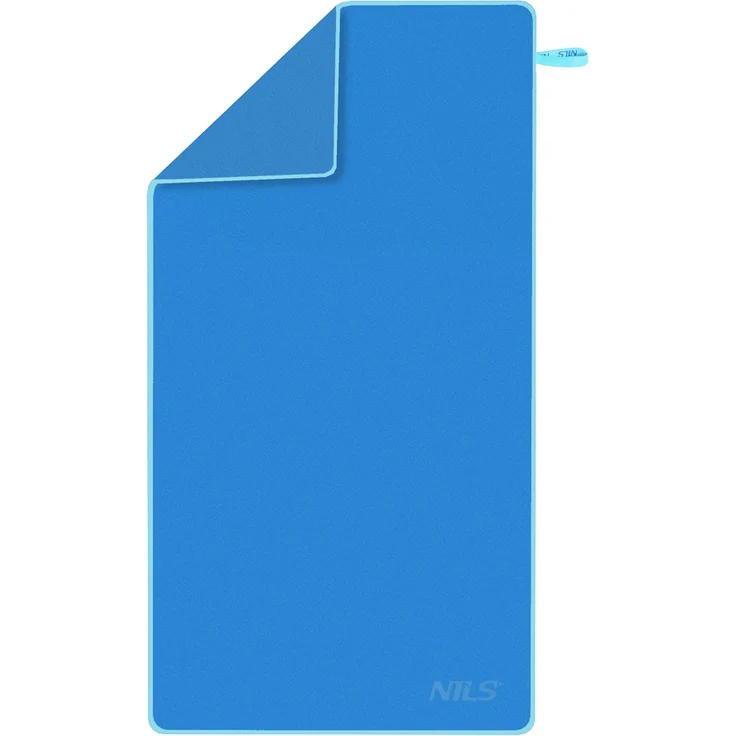 NILS NCR12 Mikrofaser Handtuch 180 × 100 cm Badehandtuch Blau – Bild 1