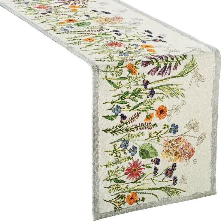 sander table + home Tischdecke Tischläufer "Garden Delight", Gobelin Blumen