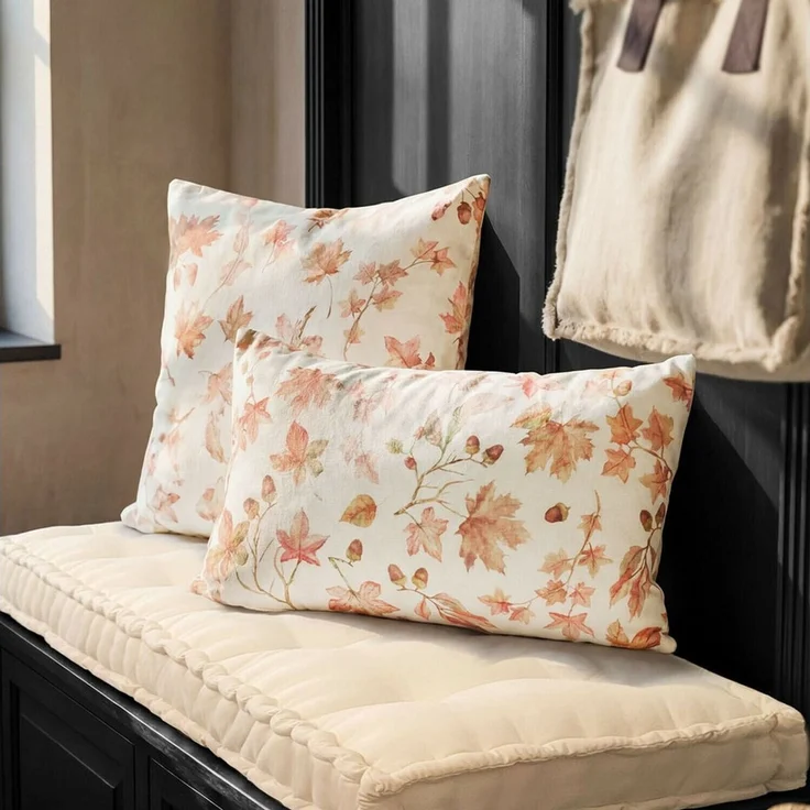 Mirabeau Kissenhülle Kissenhülle 2er Set Junniper creme/braun – Bild 3