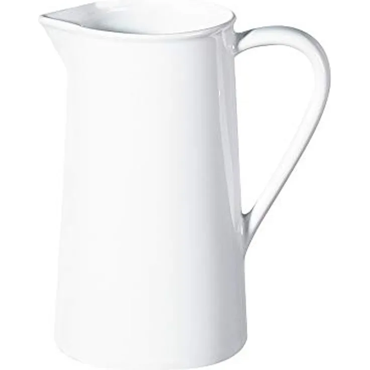 ASA Selection Grande Milchkrug, Spülmaschinengeeignet, Krug, Keramik, Weiß, 1 L, 4729147