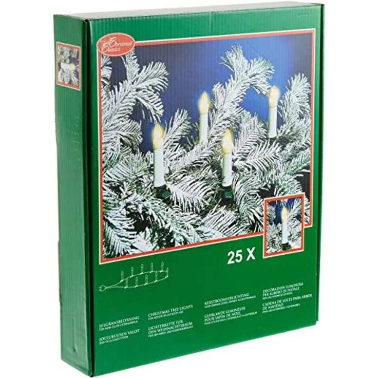 Best Season 416-55 Kerzenkette outdoor, 25-teilig