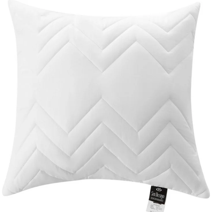 SEI Design Microfaserkissen Mikrofaser 80x80 - NORDIC Collection, Füllung: Polyester, Bezug: Microfaser, Seitenschläfer, Rückenschläfer, Bauchschläfer, 95°C waschbar – Bild 5