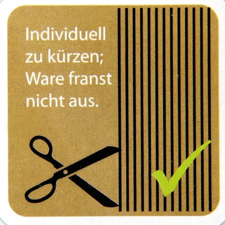 Fadenvorhang mit Stangendurchzug, individuell kürzbare Gardine, moderner und eleganter Dekorationsartikel in vielen Farben und Ausführungen Stangendurchzug Hellgrün 90x250 cm – Bild 6
