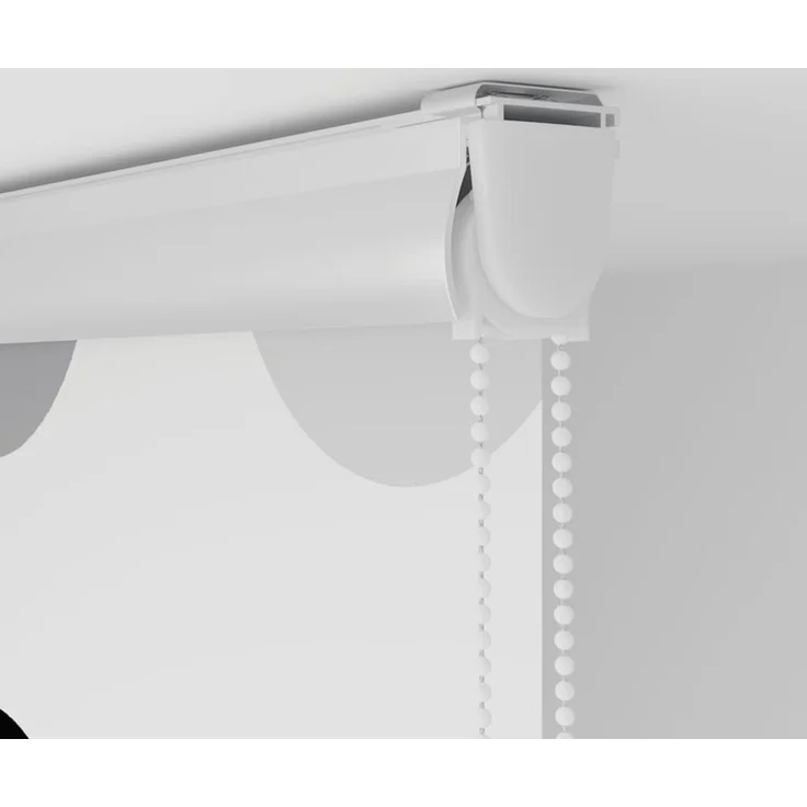 vidaXL Duschrollo mit Kassette 140x240 cm Stoffbreite 136 cm 4014961 – Bild 9