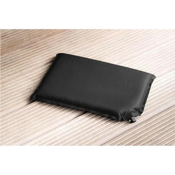HAC24 Reisekissen Outdoor Sitzkissen Camping Kissen Sitzunterlage Stadionkissen, 1-tlg, Schwarz selbstaufblasend 37x28,5 cm – Bild 7