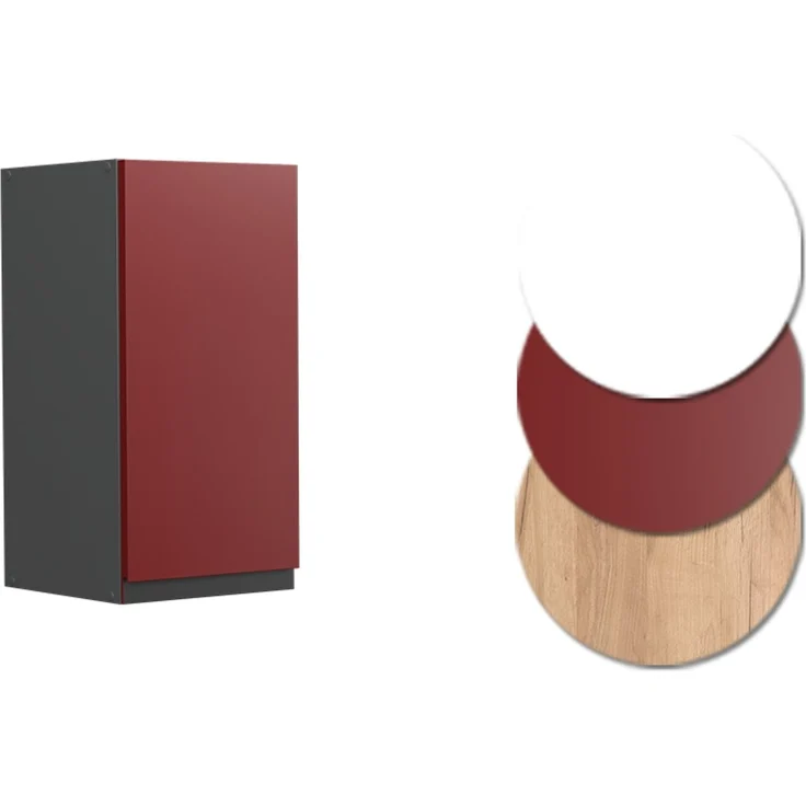 Hängeschrank R-Line Rot 30 cm J-Shape Vicco – Bild 6