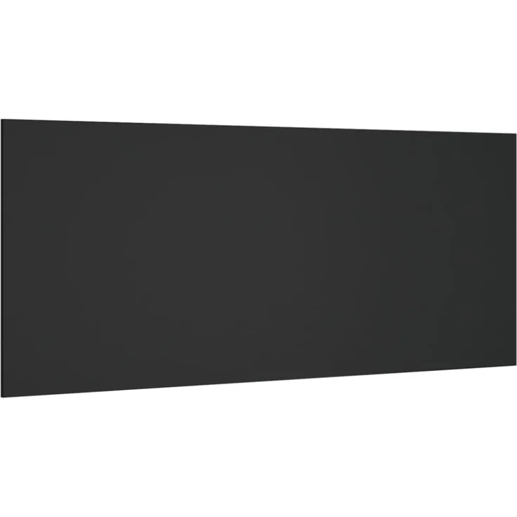 vidaXL Kopfteil Schwarz 200x1,5x80 cm Holzwerkstoff 811044 – Bild 5