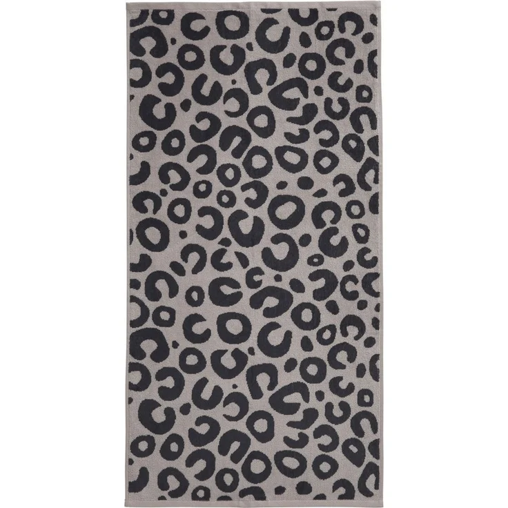 OTTO home Handtuch Set Anna Leopardenmuster, 4-tlg Handtuch-Set, 50x100cm, 100% Baumwolle, Frottiervelours (Set, 4-St), Handtücher, weich, saugstark, modern, Leo, Animal Print – Bild 3
