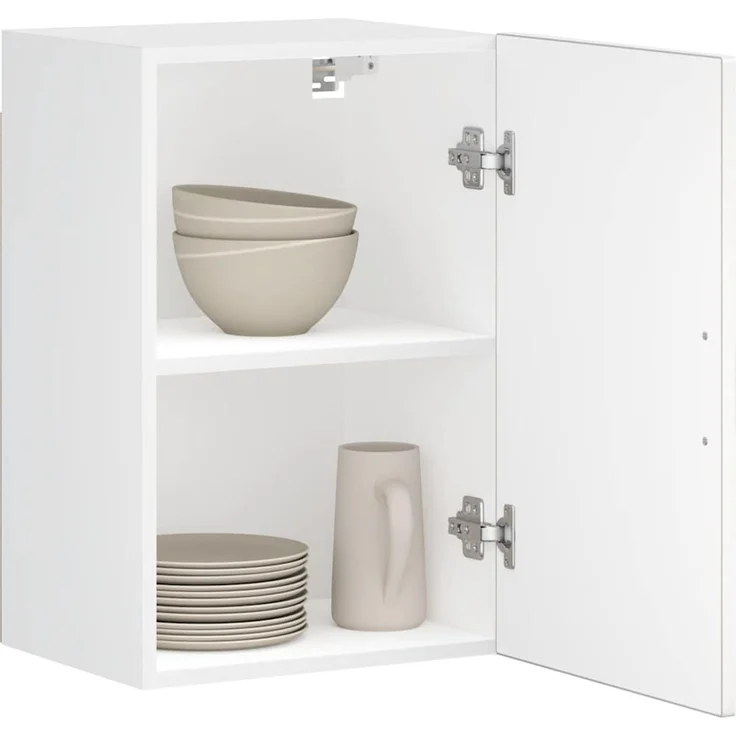vidaXL Küchen-Hängeschrank Porto Weiß Holzwerkstoff 854027 – Bild 1