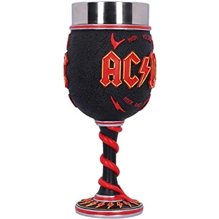Nemesis Now Weinglas ACDC Kelch High Voltage, Resin – Bild 4