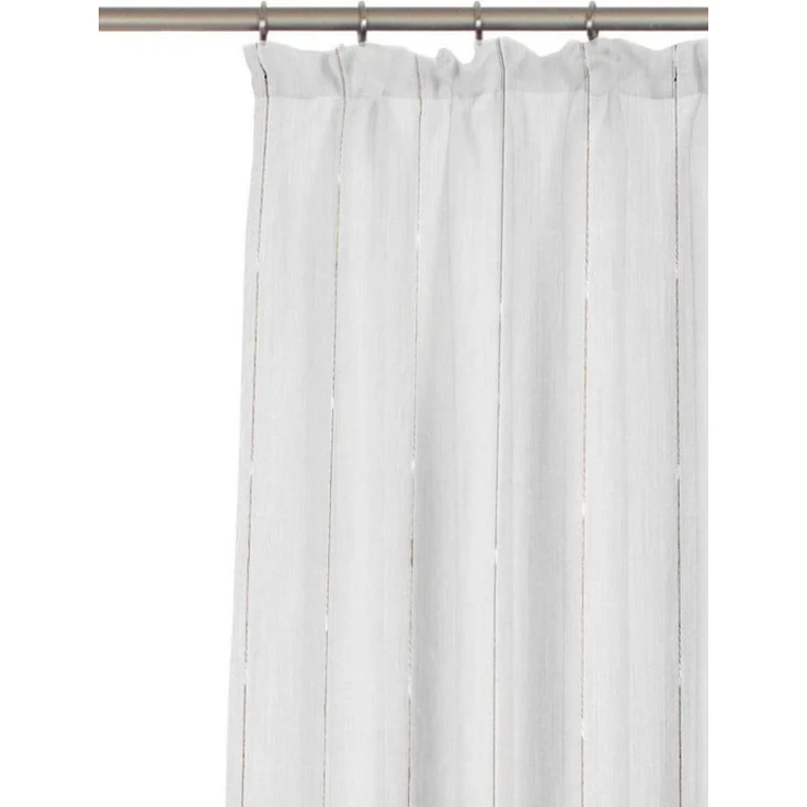 Wirth Vorhang (1 St), Faltenband, halbtransparent, Store – Bild 2