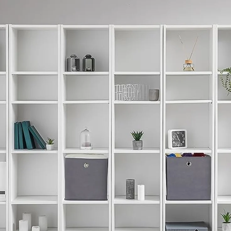 Graue Aufbewahrungsbox im 4er Set – Bild 3