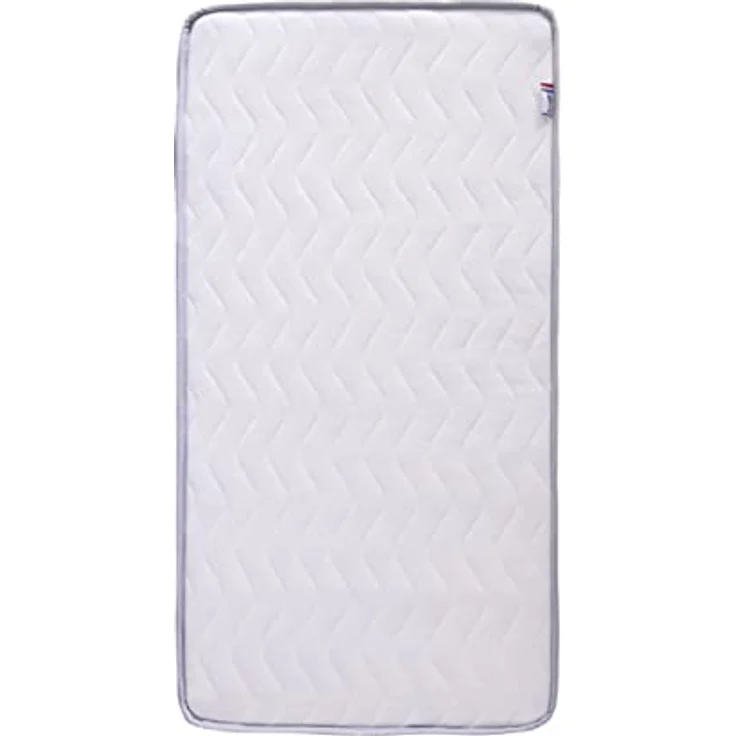 TINÉO – Klimaaktive matratze 70 x 140 x 10 cm – Babymatratze – klimatisiert – 1 Sommerseite – 1 Winterseite – unbehandelt – Dichte 20 kg/m3 – Made in France – Bild 6