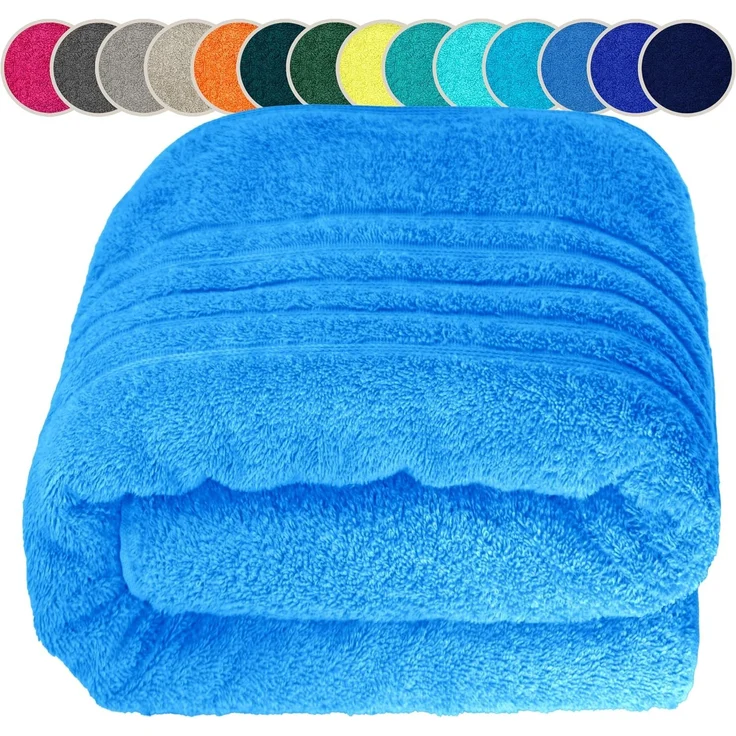 Lashuma Saunatuch Handtuch London, Frottee (1-St), Badetuch für Damen und Herren 100x200 cm oder Saunahandtuch 80x220 cm