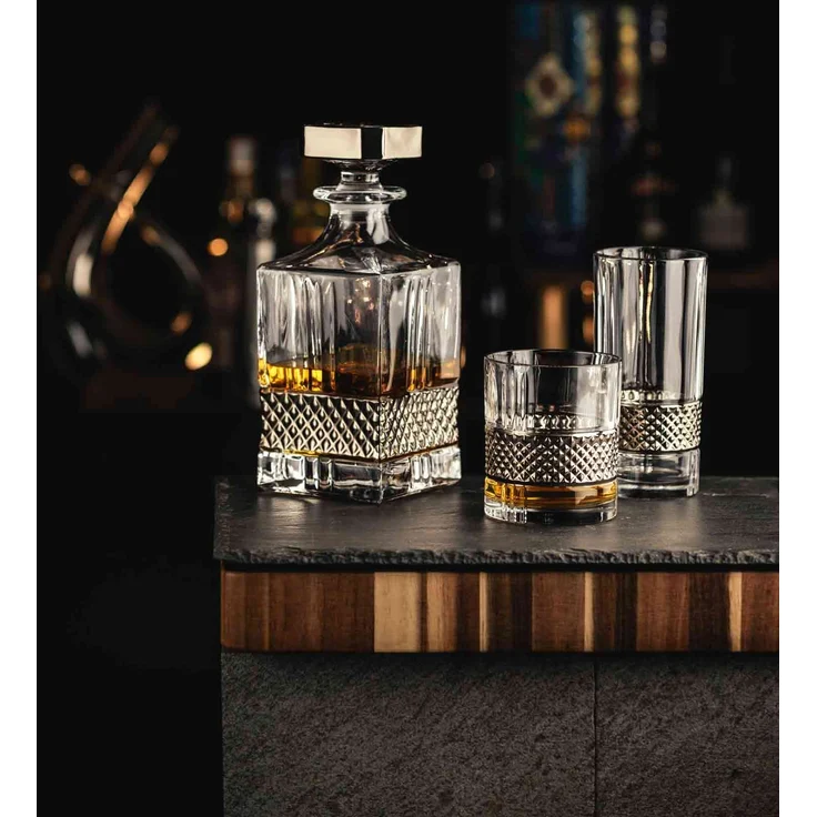 Eisch Glen Whiskykaraffe platin im Geschenkkarton – Bild 4