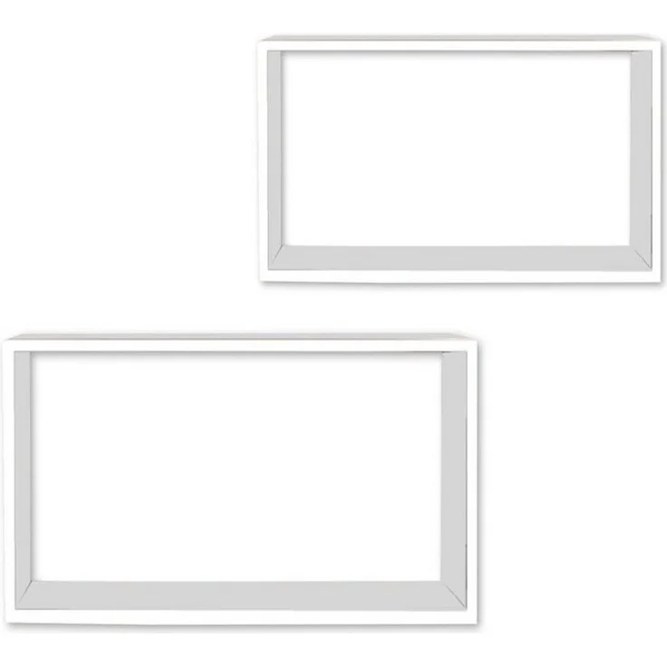 HTI-Line Wandregal Wandregal Altona 908a 2er-Set, Set 2-tlg, Schweberegal – Bild 1