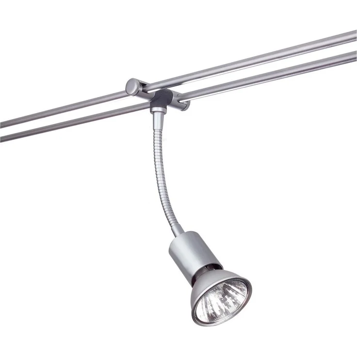 Paulmann Schienensystem Light&Easy Spice Spot Basil 1x35W GU5,3 Chrom matt 12V Metall1322 – Bild 1