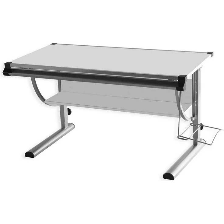 IDIMEX 'Cindy' Kinderschreibtisch weiß/silber – Bild 2