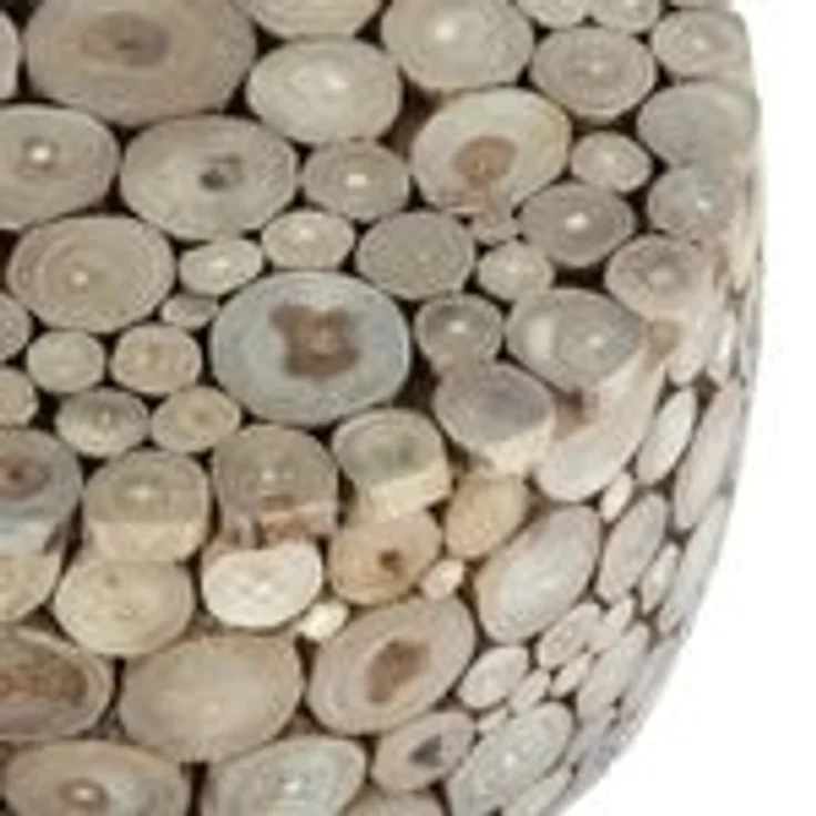Teak Holz Hocker Samira – Bild 3
