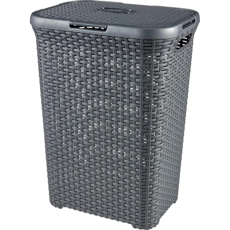 Curver Wäschekorb, Wäschekorb Natural Style 60L – Bild 1