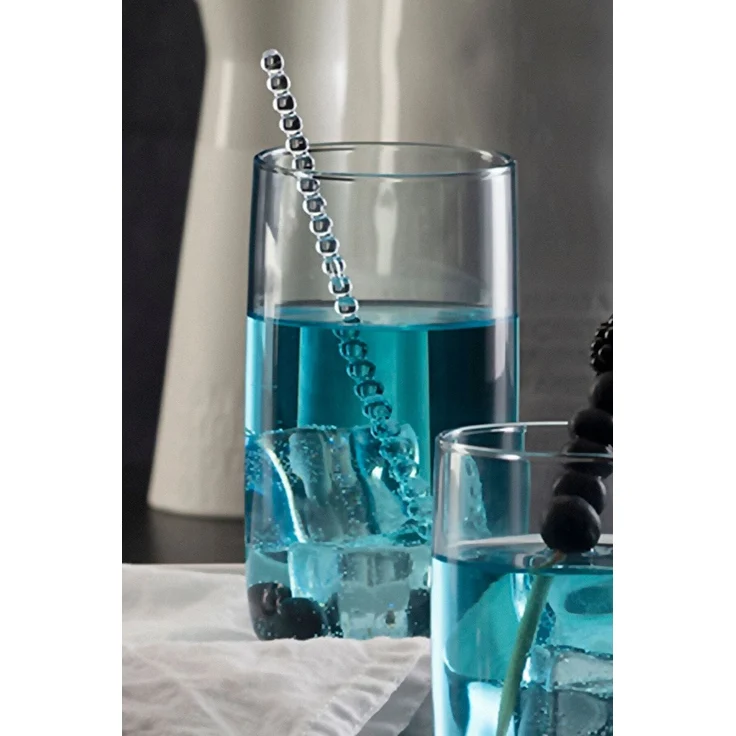 Hermia Concept 'PB8X420039' Gläser-Set (8-teilig), Transparent, 7 x 7 x 14 cm, 540 ml – Bild 1