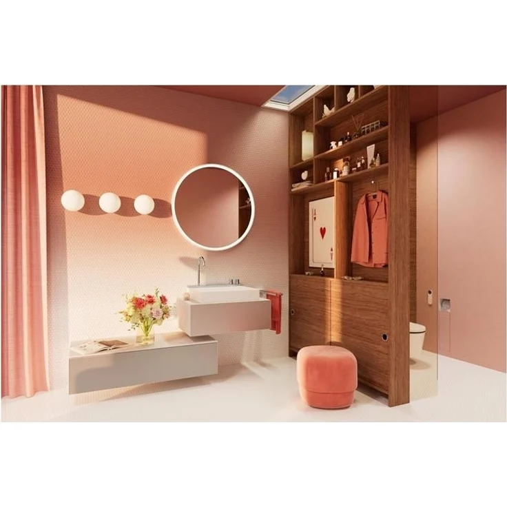 hansgrohe Handtuchhalter ADDSTORIS chrom 445mm 2-armig – Bild 3