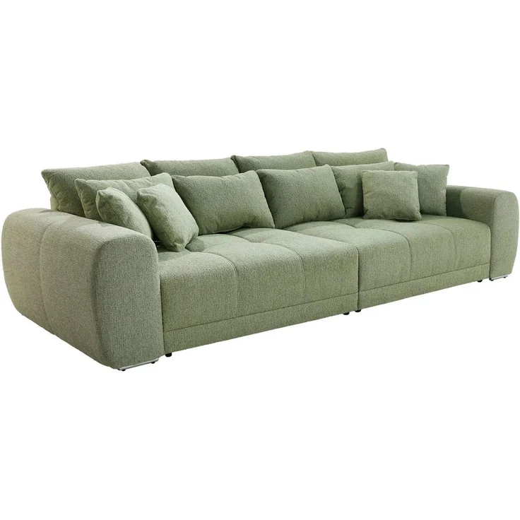 Jockenhöfer Gruppe Big-Sofa Moldau, B. 306 cm, mit Federkernpolsterung, Liegefläche 120x240 cm, Mega-Sofa im XXL-Format, Federkern, 12 Kissen – Bild 2