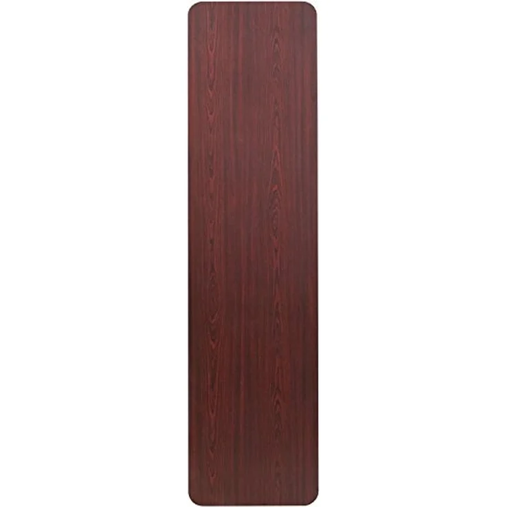 Flash Furniture Floyd Trainingstisch, Hochdruck, Mahagoni-Laminat, zusammenklappbar, 1,8 m – Bild 3