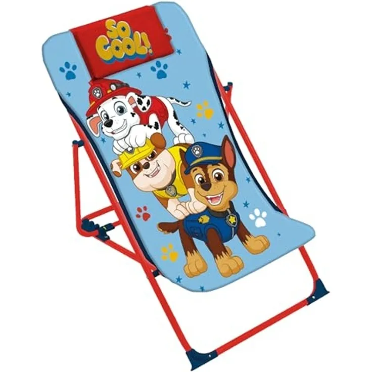 ARDITEX PW16152 Klappbare Sonnenliege, 43 x 66 x 61 cm, Nickelodeon-Patrol, für Hunde