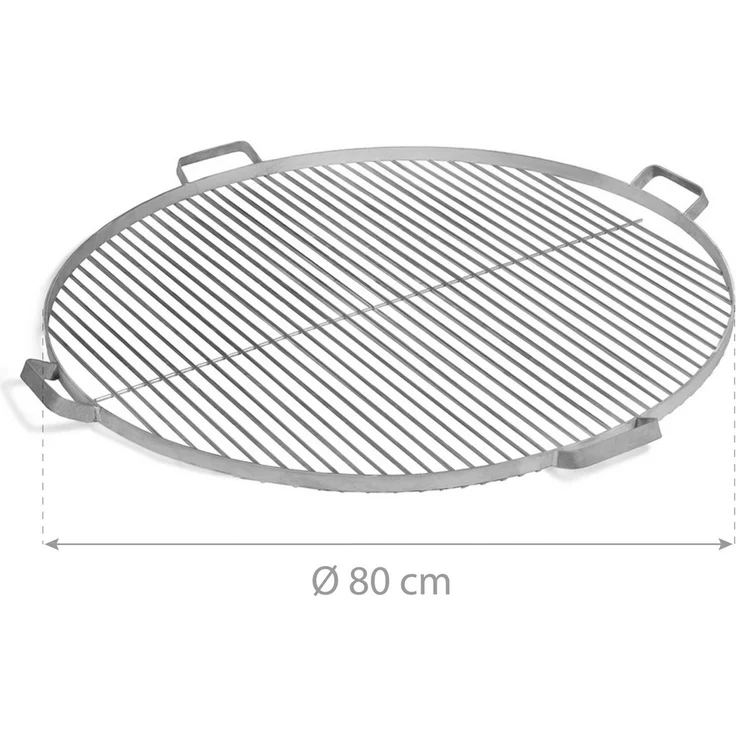CookKing Edelstahl Grillrost 80 | inkl. 4 Griffen – Bild 2