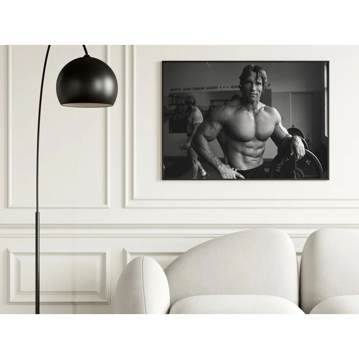 JUSTGOODMOOD Poster Premium ® Arnold Schwarzenegger · Gym · Bodybuilding · ohne Rahmen, Poster in verschiedenen Größen Verfügbar, Poster, Wandbild – Bild 4