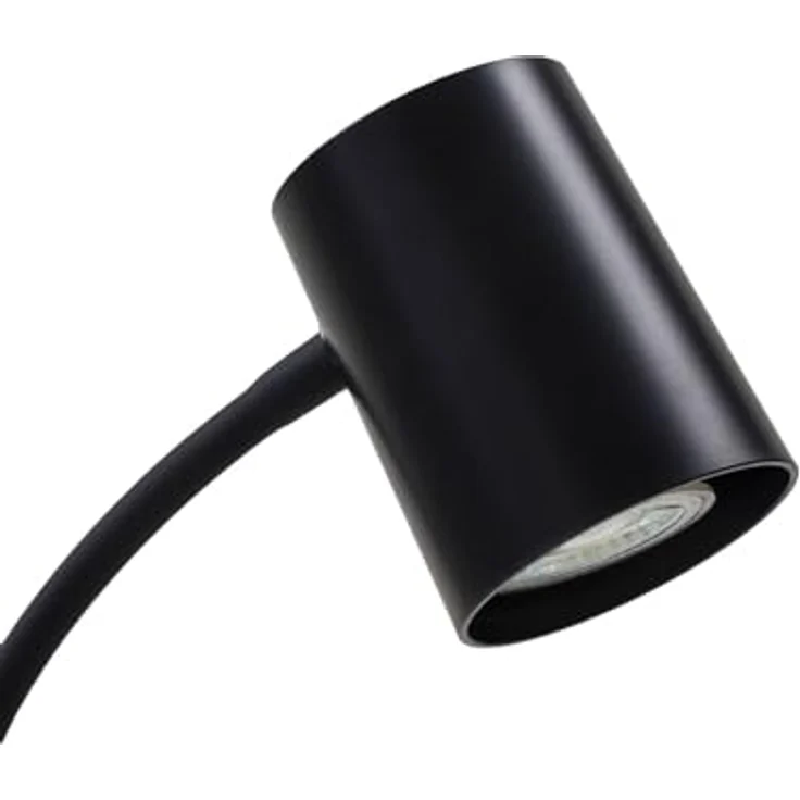 Lindby Tischlampe 'Radka', schwarze Schreibtischlampe mit Flexarm und integriertem Schalter für Arbeitszimmer & Büro – Bild 4