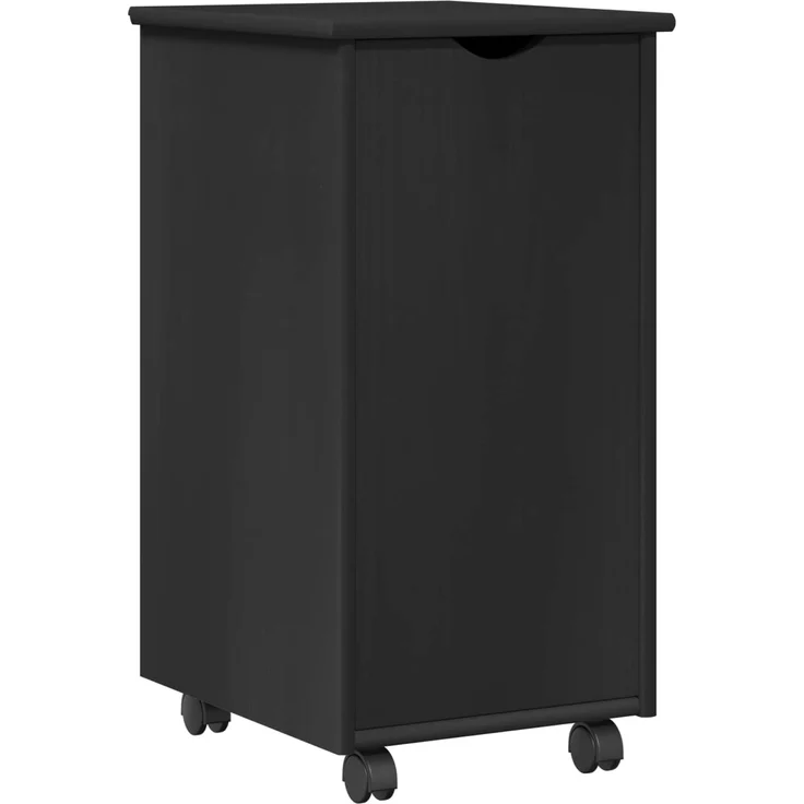 vidaXL Schreibtischschrank-Set MOSS 2 stk. Schwarz 112 x 50 x 75 cm 3438783 – Bild 5