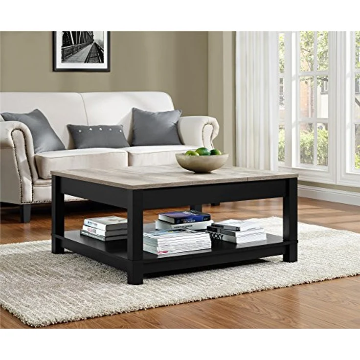 Ameriwood Carver Couchtisch Schwarz – Bild 3