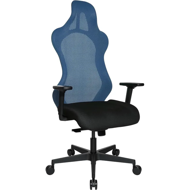 TOPSTAR Sitness RS Sport Bürodrehstuhl, Gamingstuhl, Stoff, Petrol-schwarz