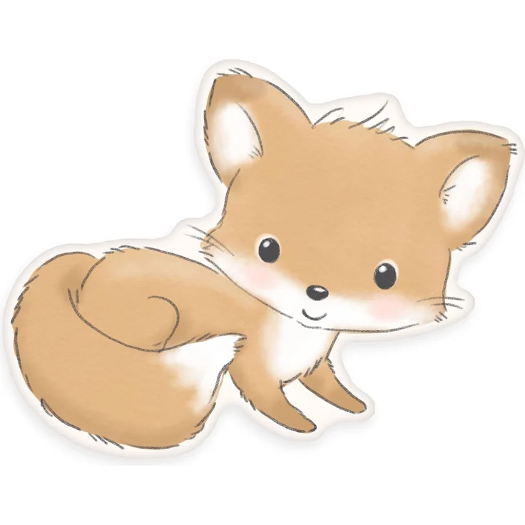 Baby Best Dekokissen BabyBest Fuchs, hochfarbig bedruckt – Bild 1