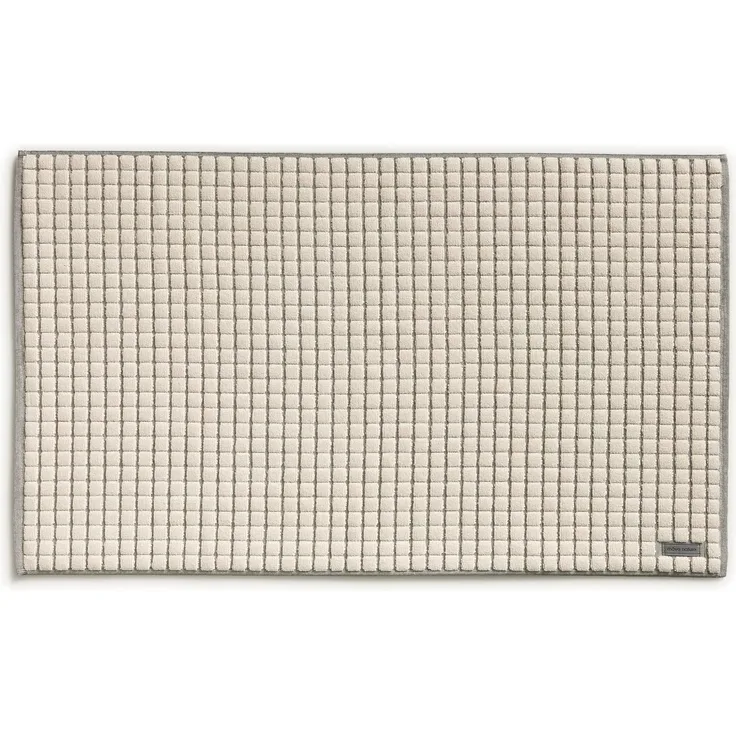 Möve Badematte Eden, Höhe 8 mm, fußbodenheizungsgeeignet, Baumwolle, rechteckig