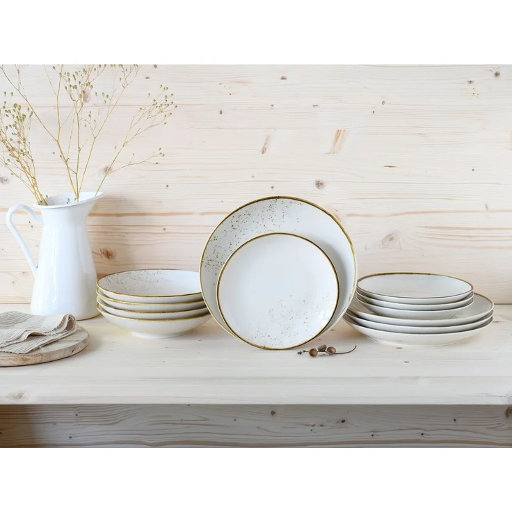 Nature Collection Natural Living, Tellerset 12-tlg – Bild 2