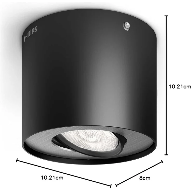 Philips Phase single spot black 1x4. 5W SELV – Bild 3