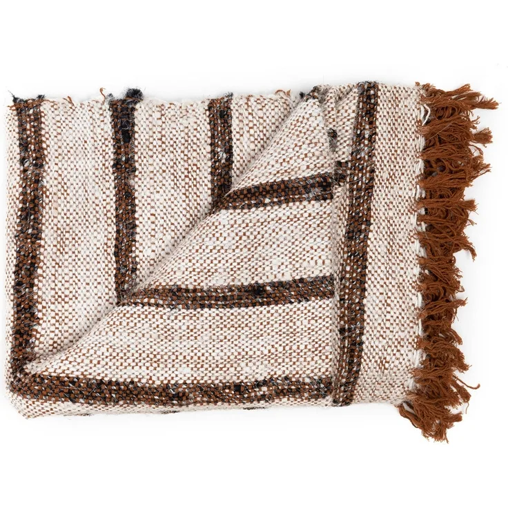 Das S'il Vous Plaid - Böhmisches Weiss - Böhmisches Weiß - 130x170x3.5cm