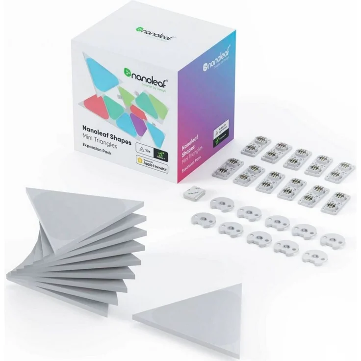 Nanoleaf Shapes Triangles Mini Expansion Pack - 10 PK EEK G – Bild 3