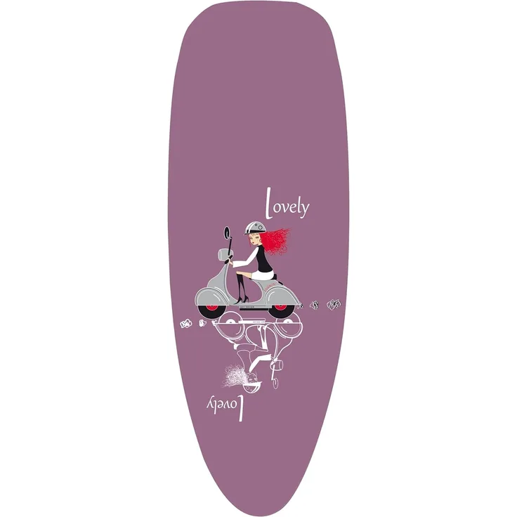 MSV Bügelbrettbezug Bügeltischbezug "Lovely" 125 x 43 x 0,1 cm
