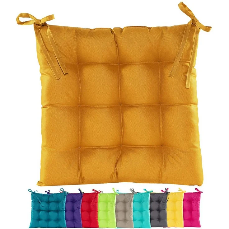 JACK Stuhlkissen JACK Outdoor 38x38cm Sitzkissen Lounge Kissen Sitzkissen Wasserfest, mit Lotus Effekt, robust, strapazierfähig, für Innen & Außen – Bild 2