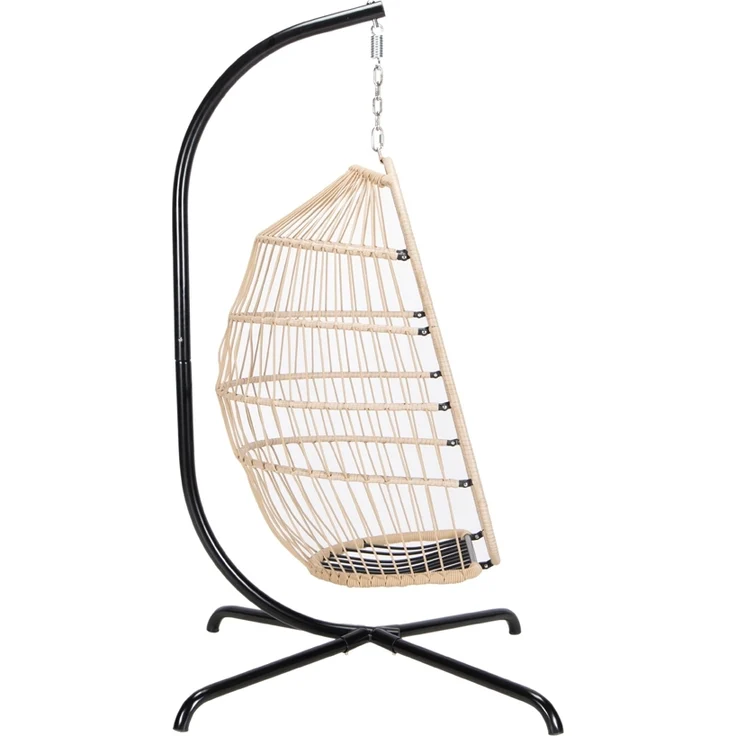 HOME DELUXE Hängesessel LOMA – 1 Sitzer Beige – Bild 6
